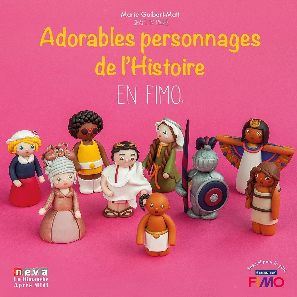 Fun and Cute Historical Characters in Fimo