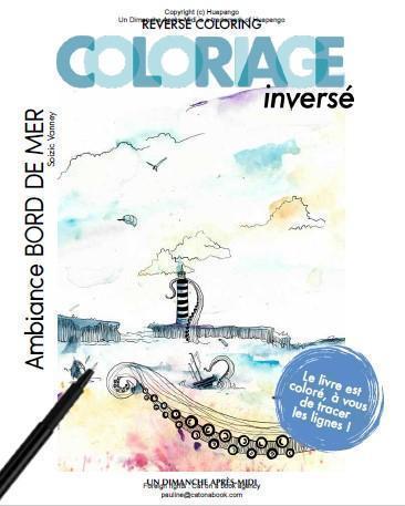 Reverse Colouring - Seaside